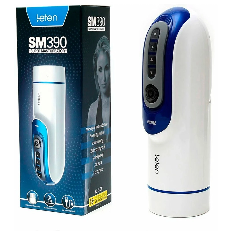 Heated automatic masturbator - Leten SM390 Super Masturbator