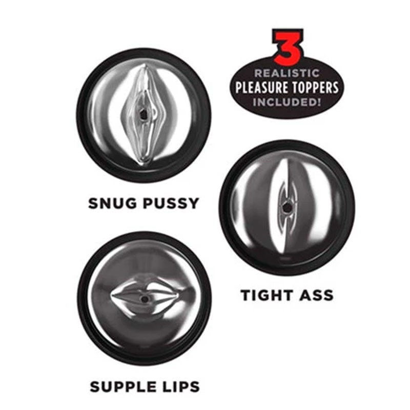 Automatic Mouth/Vagina/Anus Masturbator - PDX Deluxe Mega-Bator