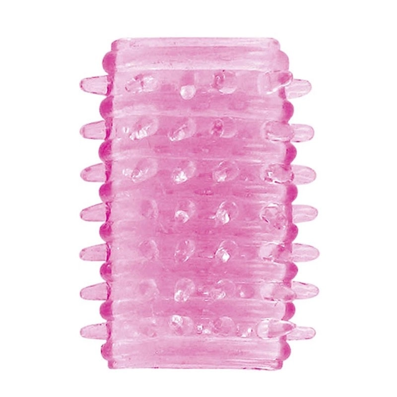 Penis stimulating sheath (2 pieces) - Love in the Pocket Love Sleeves