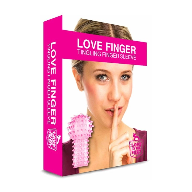 Stimulating finger sheath - Love in the Pocket Love Finger