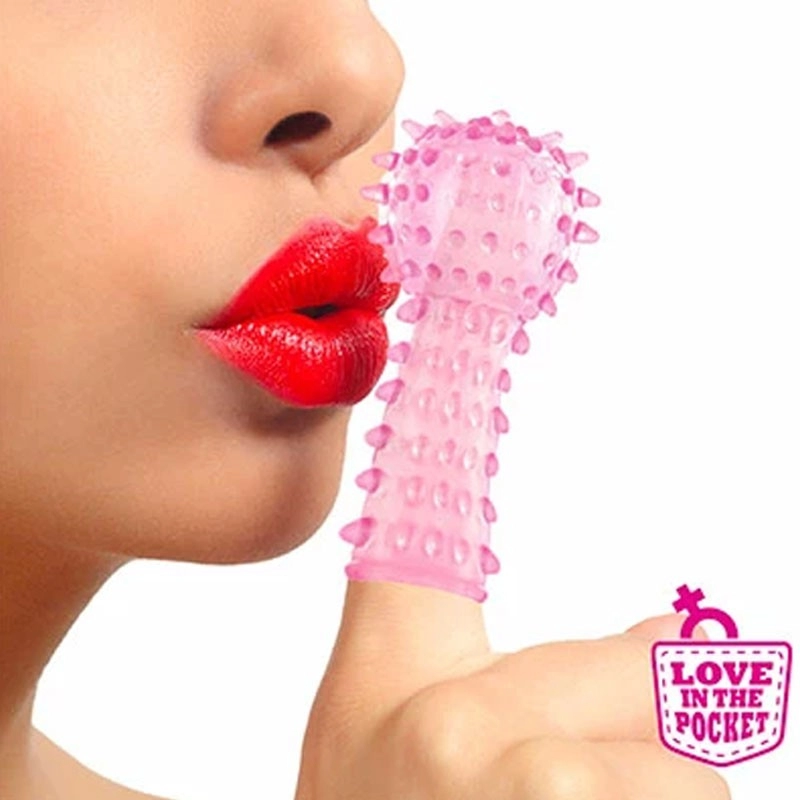 Stimulating finger sheath - Love in the Pocket Love Finger