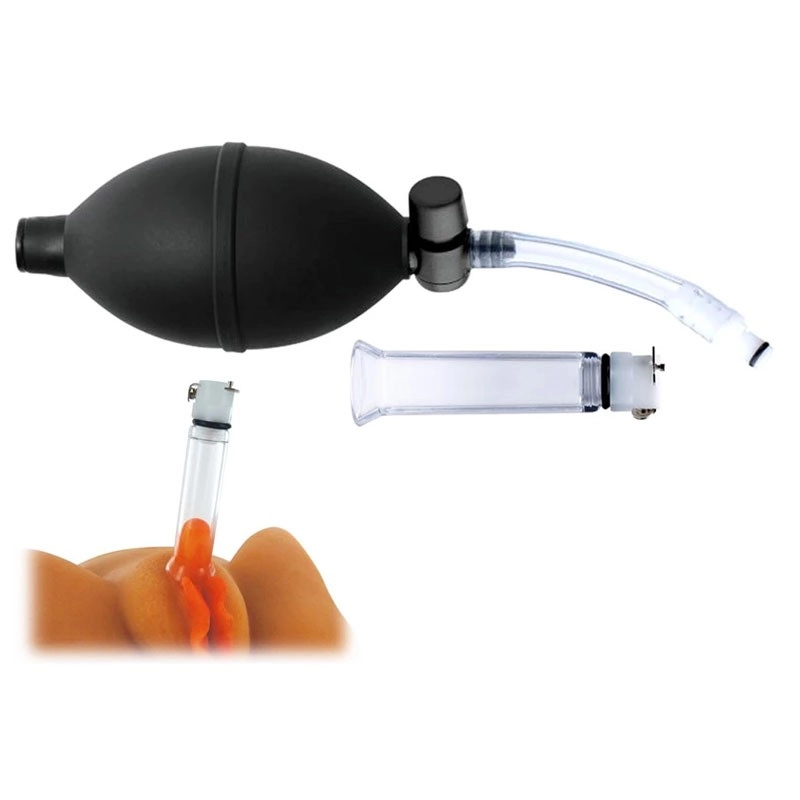 Klitoris-Pumpe mit abnehmbarem Zylinder - Size Matters