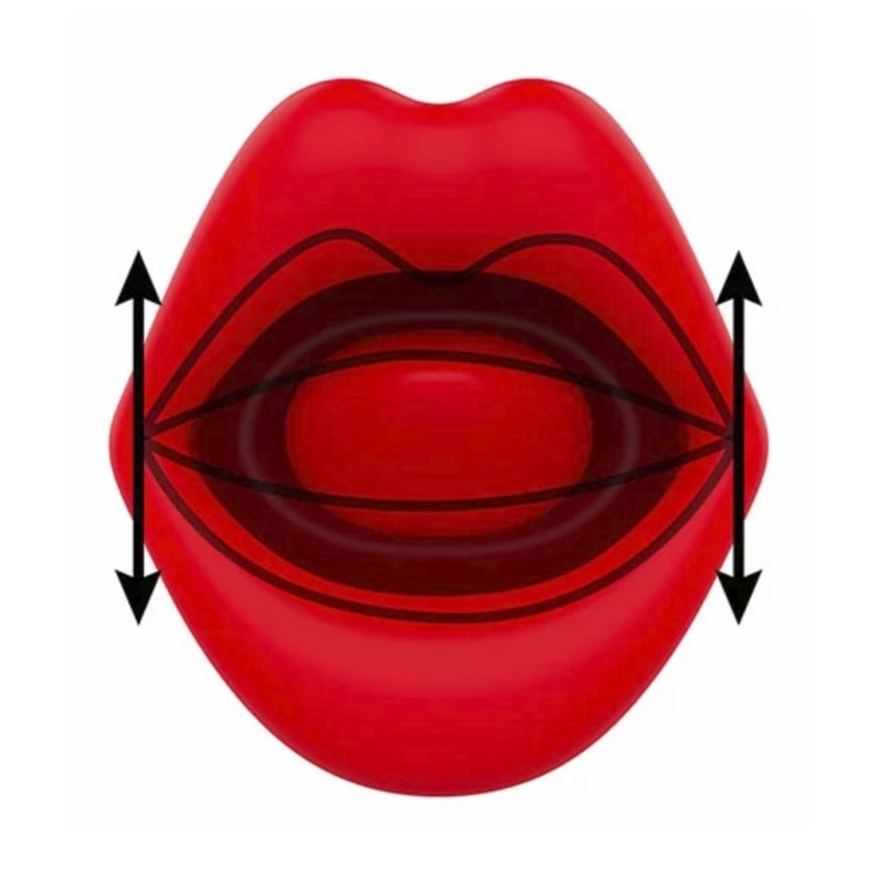 Stimulateur clitoridien langue oscillante - Mia Sicilia Double Pleasure