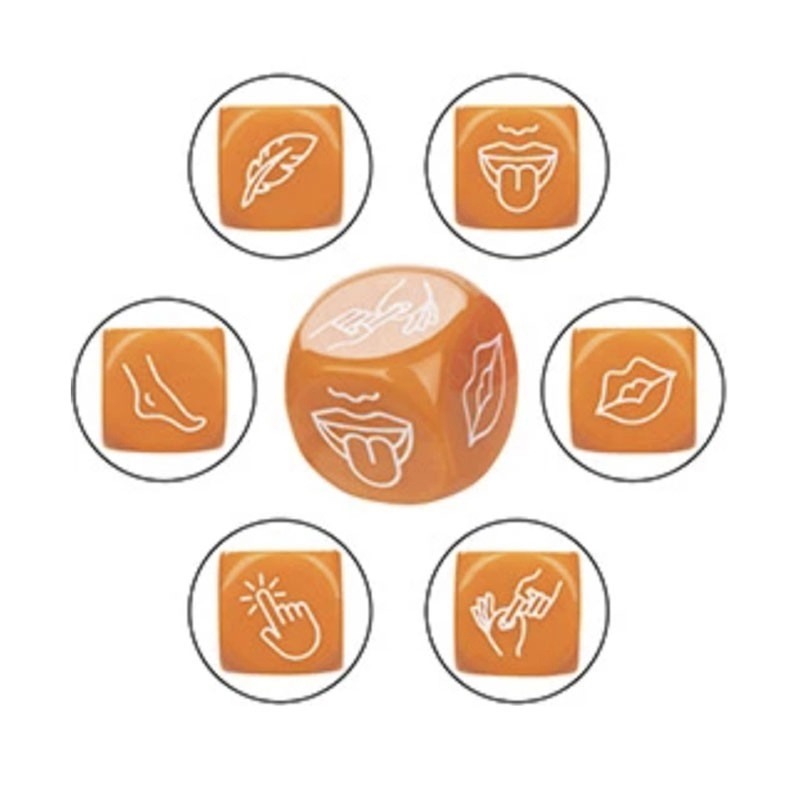 Naughty dice game for couples - CalExotics Naughty Bits Roll With It