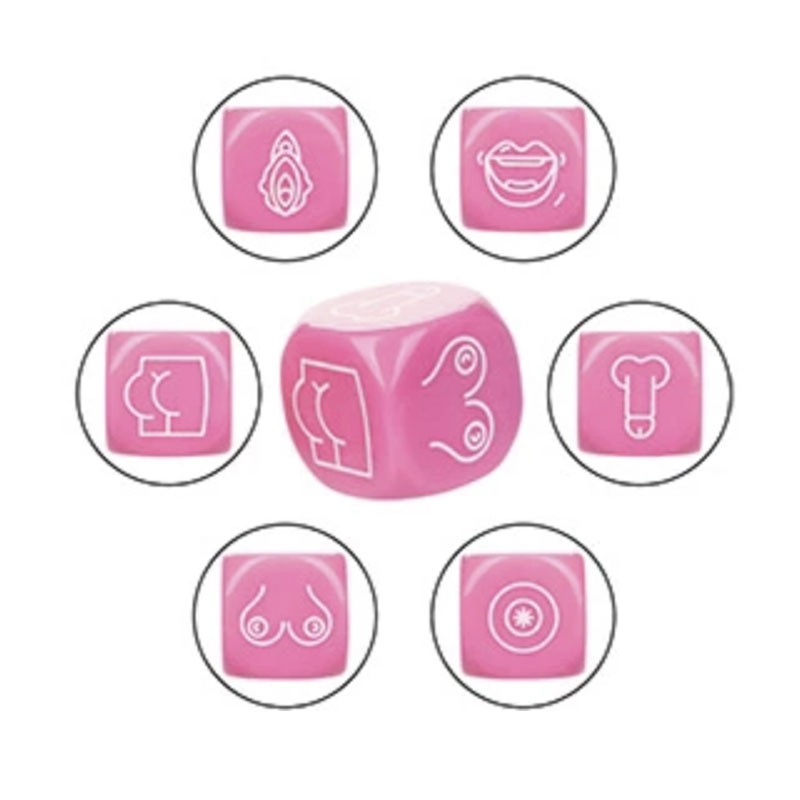 Naughty dice game for couples - CalExotics Naughty Bits Roll With It