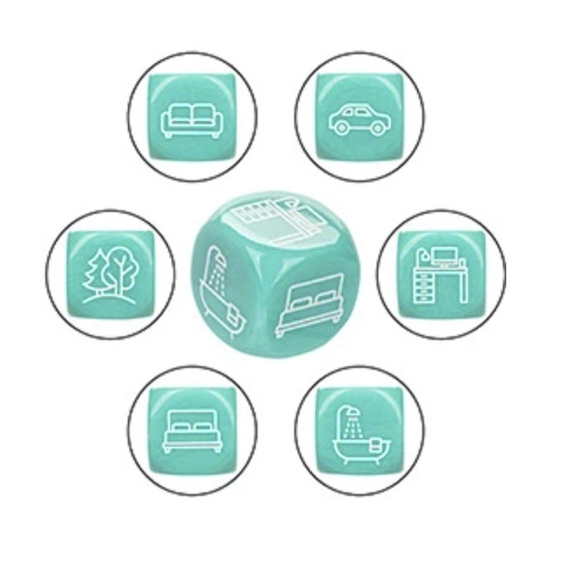 Naughty dice game for couples - CalExotics Naughty Bits Roll With It