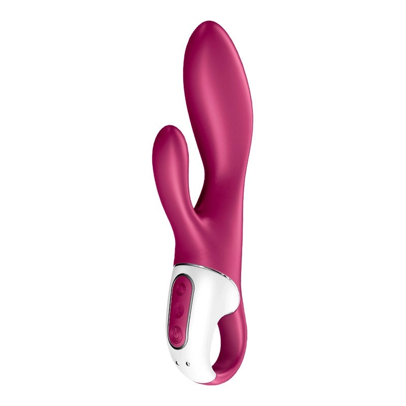 Vibromasseur Rabbit chauffant et connecté - Satisfyer Heated Affair