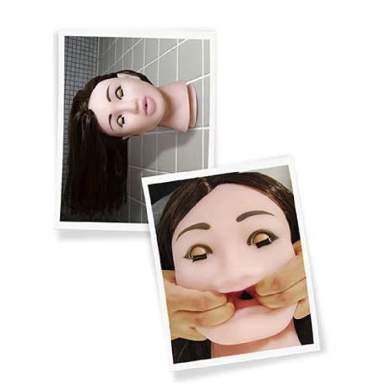 Realistischer Masturbator - Pipedream Extreme Mega Fuck My Face Brunette