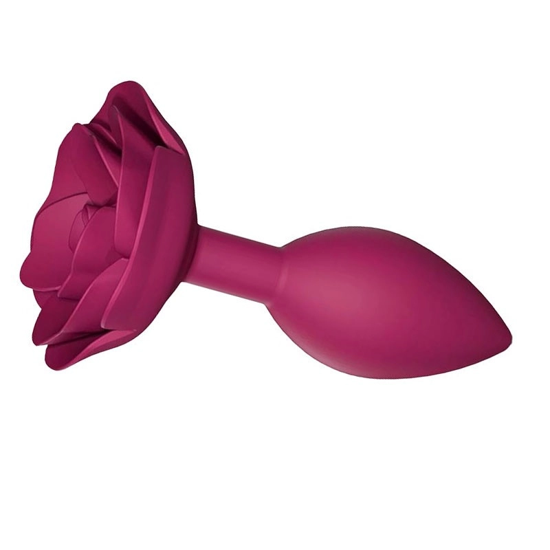 Silicone anal plug Open Roses (Pink) - Love to Love