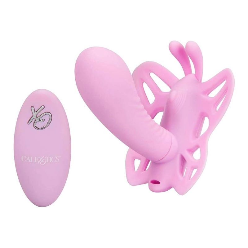Stimulateur vaginal et clitoridien Venus G Butterfly - CalExotics