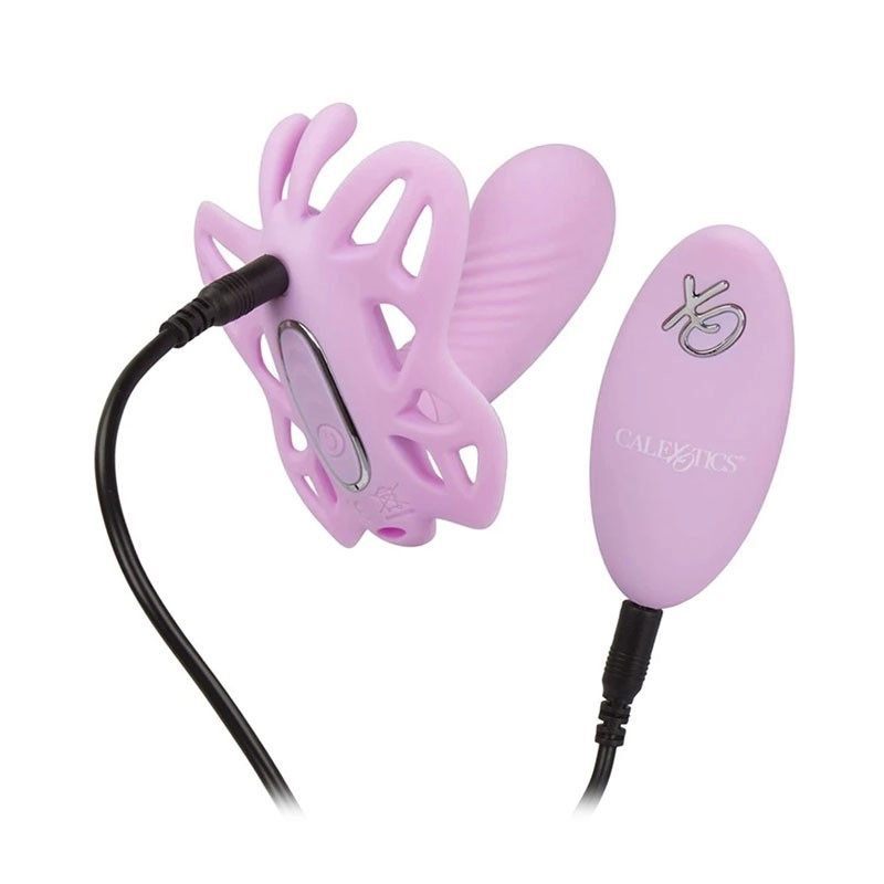 Stimulateur vaginal et clitoridien Venus G Butterfly - CalExotics