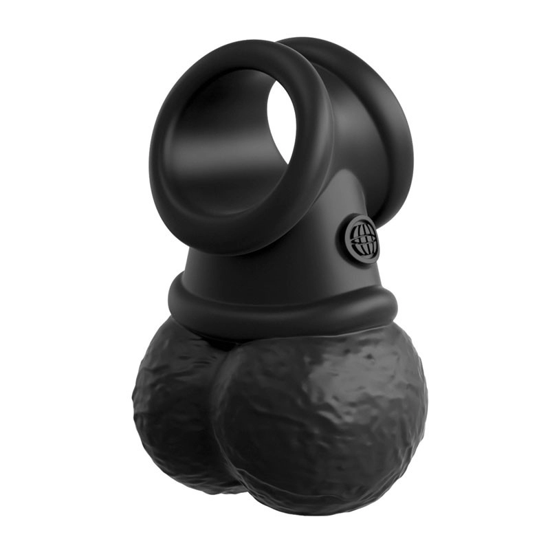 Cockring con testicoli vibranti - Pipedream The Crown Jewels