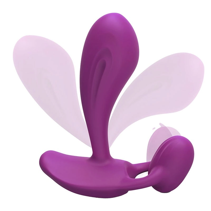 Vibrator für dreifache Stimulation (G/P-Punkt und Klitoris) Witty - Love to Love