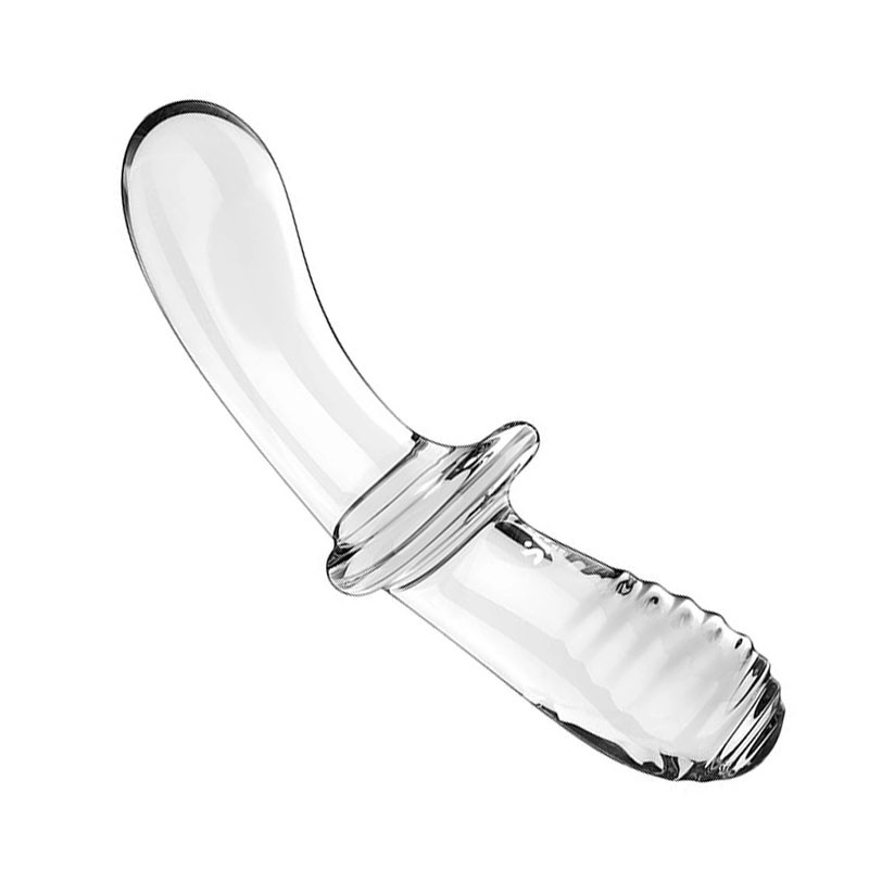 Double Crystal Glasdildo - Satisfyer