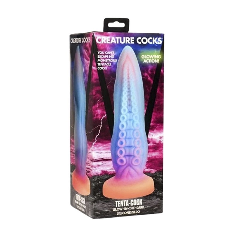 Dildo Phosphorescent 22 cm - Creature Cocks Tenta-Cock