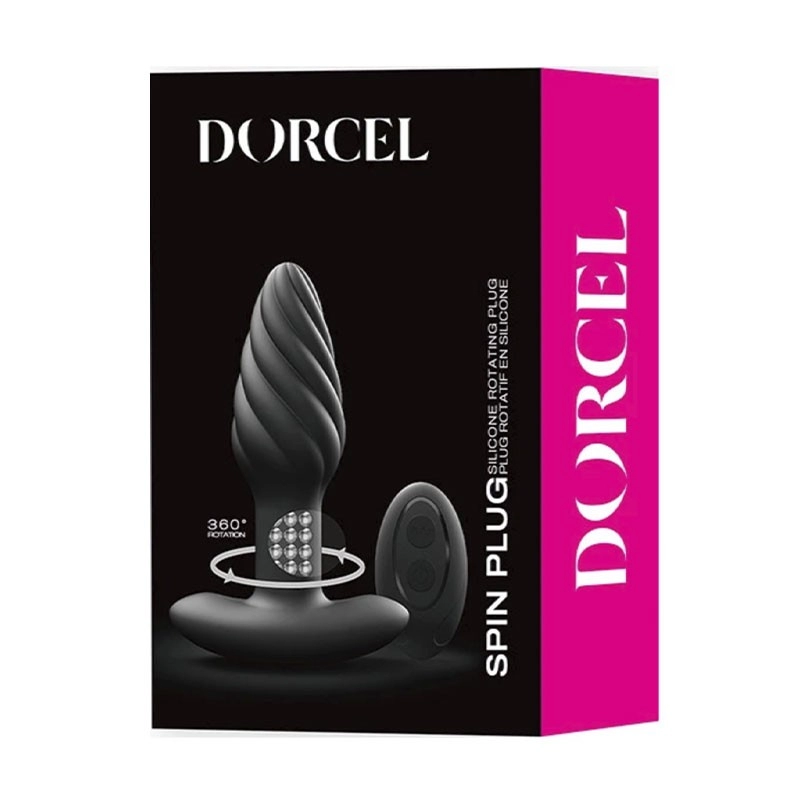 Plug anale vibrante rotante - Dorcel Spin Plug