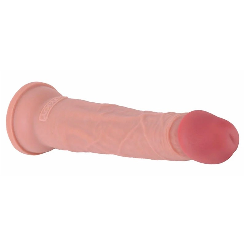Dildo in silicone ultra-realistico da 22,5 cm - Deluxe Dual Density Dong