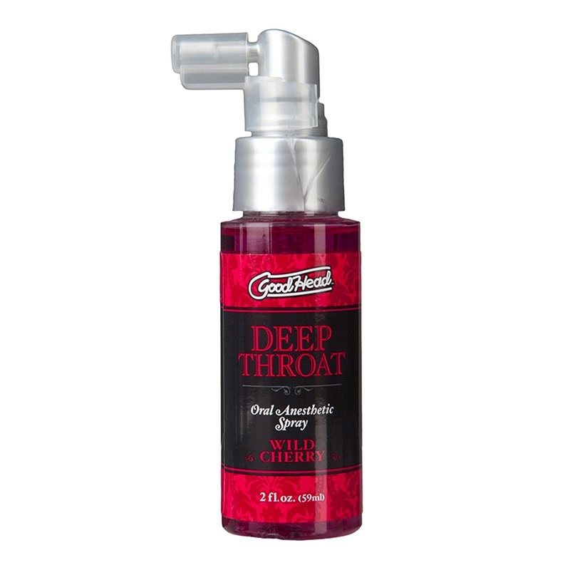 Spray pour fellation gorge profonde Wild Cherry 59ml - Doc Johnson Deep Throat