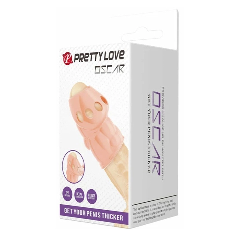 Embout pour grossir le gland - Pretty Love Oscar