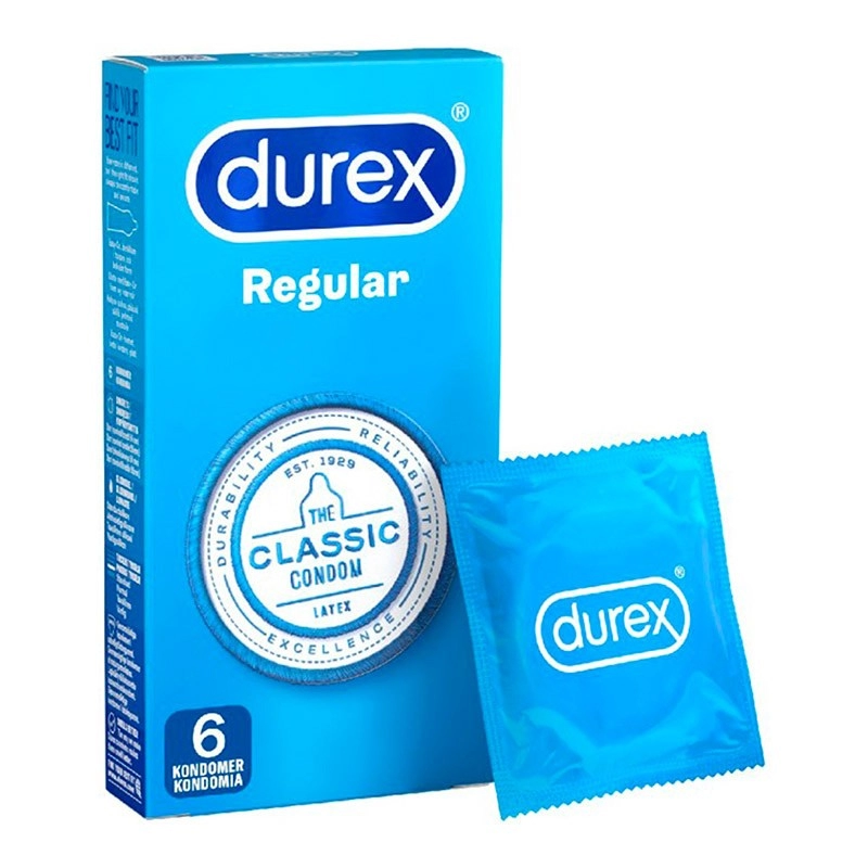 Durex Regular (6 preservativi)