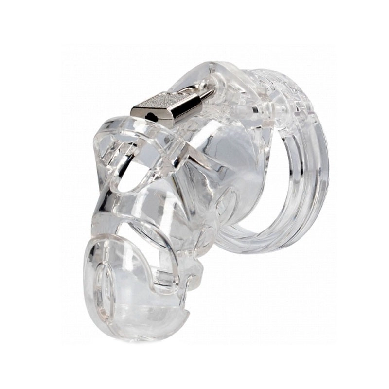 Keuschheitskäfig (Transparent) - ManCage Chastity Cage Model 25
