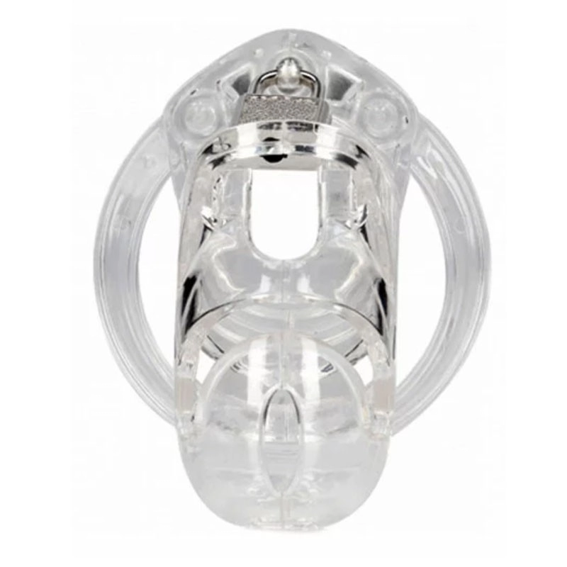 Keuschheitskäfig (Transparent) - ManCage Chastity Cage Model 25
