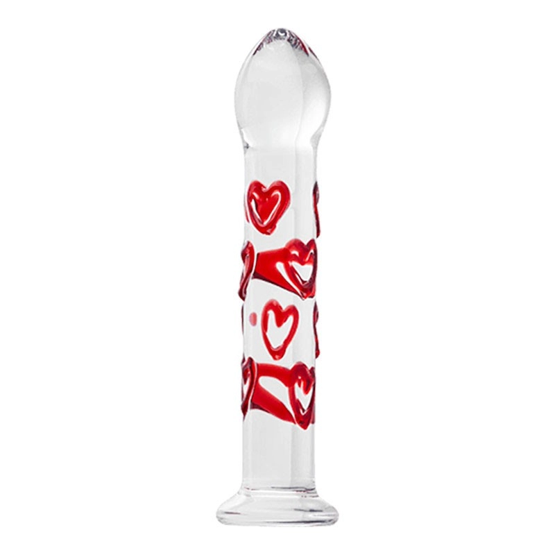 Dildo en verre - Eis Heart of Glass