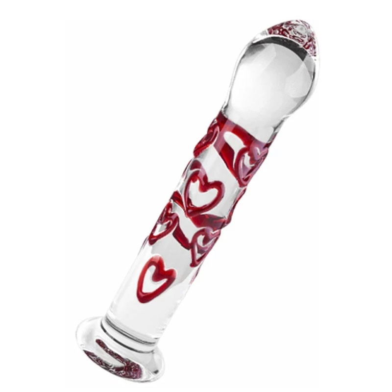 Dildo en verre - Eis Heart of Glass