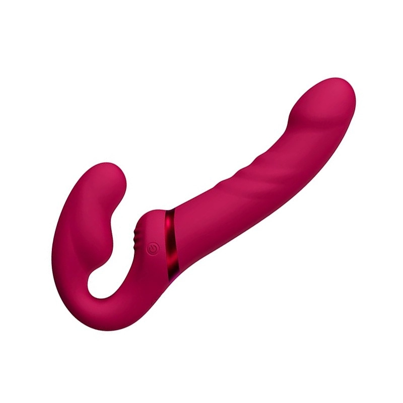 Double gode ceinture vibrant - Lovense Lapis