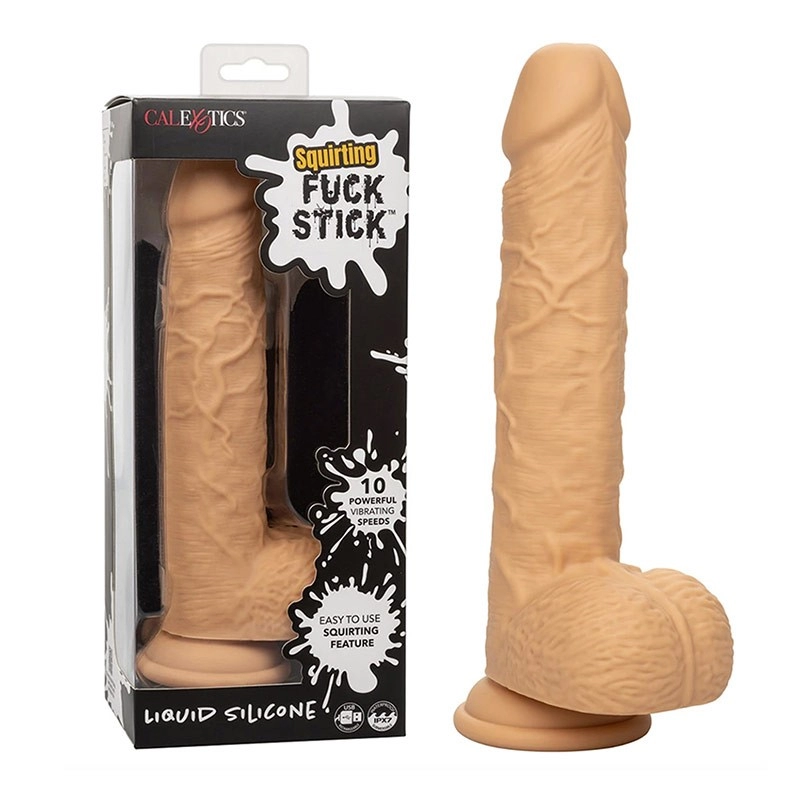 Vibromasseur éjaculateur 18 cm - CalExotics Squirting Fuck Stick