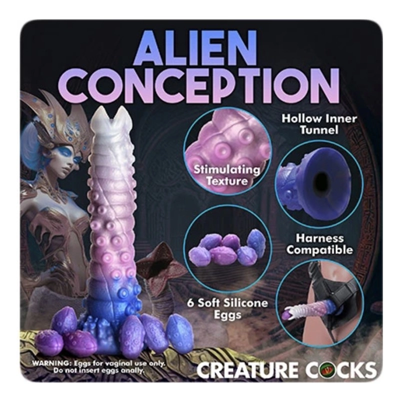 Tenta-Queen dildo (28 cm) - Creature Cocks