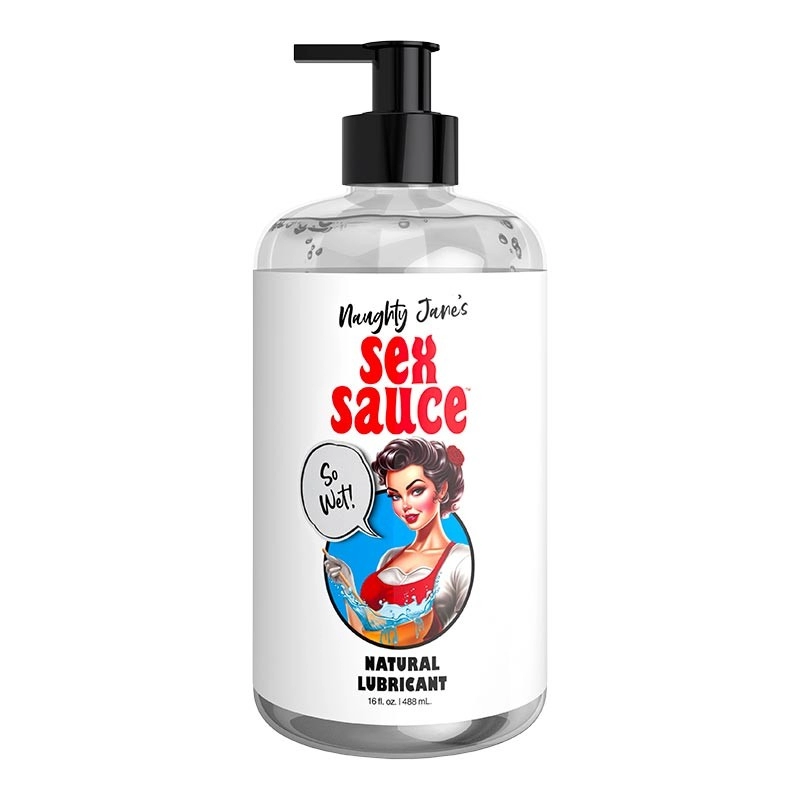 Gleitmittel (Wasserbasis) 488 ml - Naughty Jane's Sex Sauce