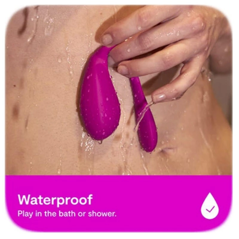 Ovetto vibrante (iOS/Android) - We-Vibe Jive 2 (rosa)