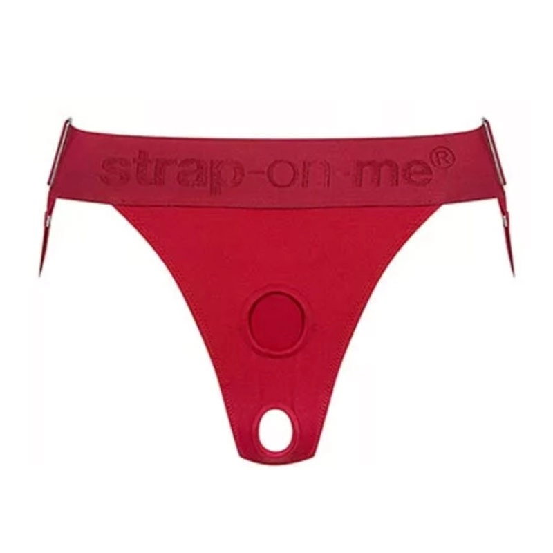 Lingerie harness - strap-on-me Unique (Red)