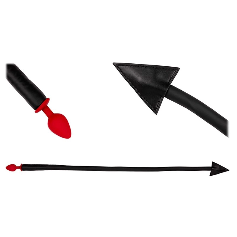 Plug anal avec queue de diable - Devil's Tail Ouch!