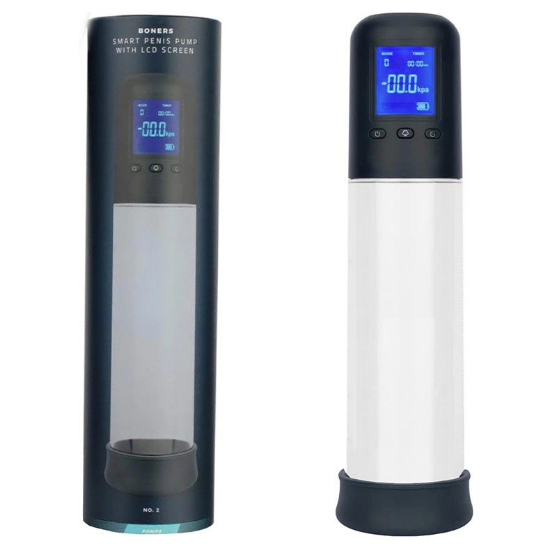 Automatische Penispumpe mit LCD-Bildschirm - Boners