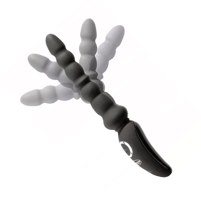 Vibrating & flexible anal rosary - MaleSation Vibro Anal Stick