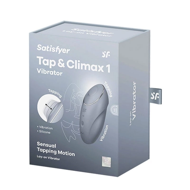 Stimulateur compact - Satisfyer Tap & Climax 1
