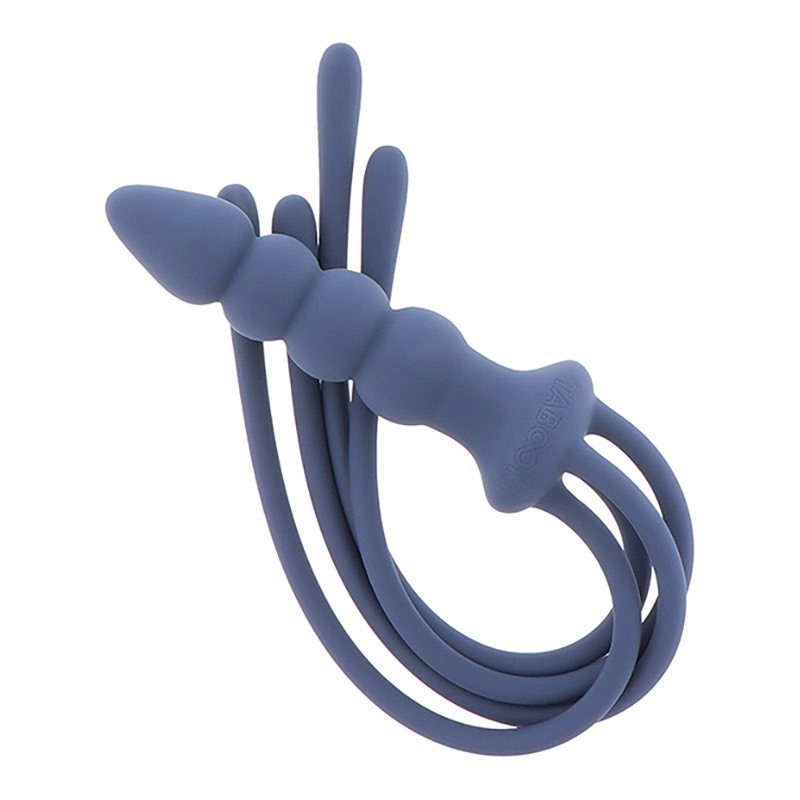 Plug anal avec martinet - Taboom Silicone Supreme