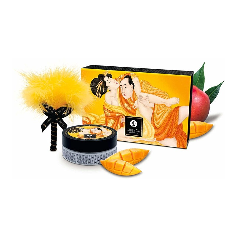 Poudre de massage embrassable Shunga - Mangue enivrante