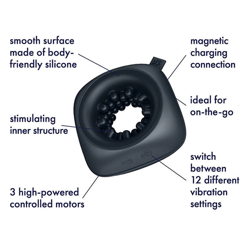 Masturbatore connesso - Satisfyer Ring Stroker