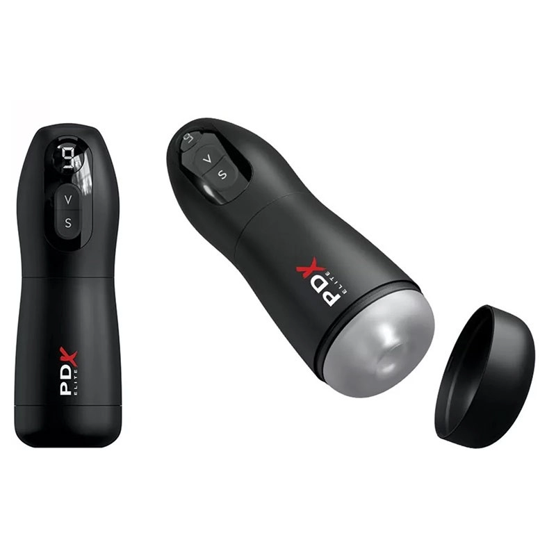 Masturbator (Sucks + vibrations) - PDX Elite Suck-O-Matic