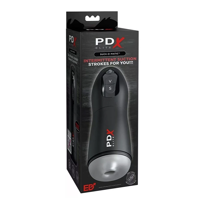 Masturbator (Sucks + vibrations) - PDX Elite Suck-O-Matic