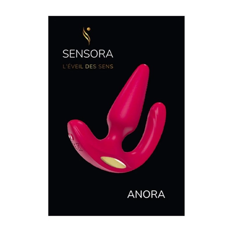 Plug anal et vaginal télécomandé Anora - Sensora