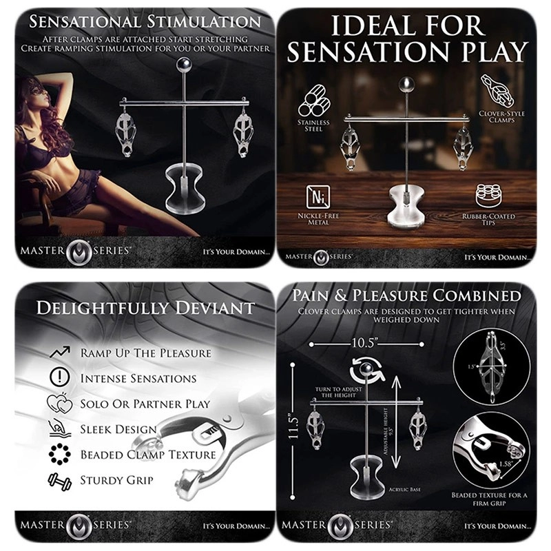 Pinces à seins Tower of Pain - Master Series