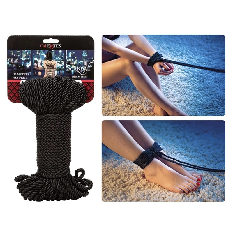Scandal bondage rope - Black (30 m)