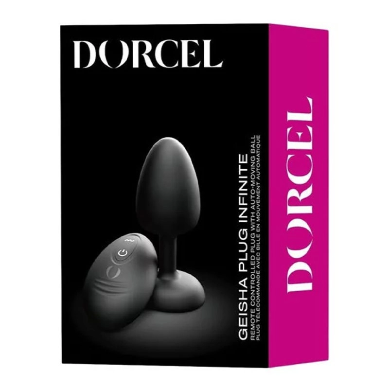 Plug anale con sfera stimolante interna (L) - Dorcel Geisha Plug Infinite