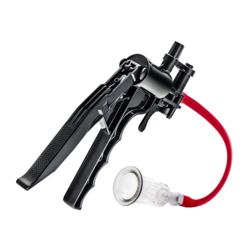 Pompa per capezzoli e clitoride con 3 cilindri di aspirazione - Temptasia