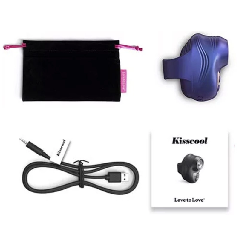 Klitorisstimulator (Blau) - Love to Love Kisscool