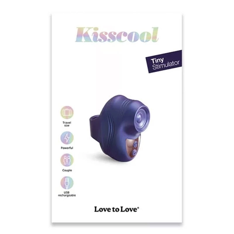 Klitorisstimulator (Blau) - Love to Love Kisscool